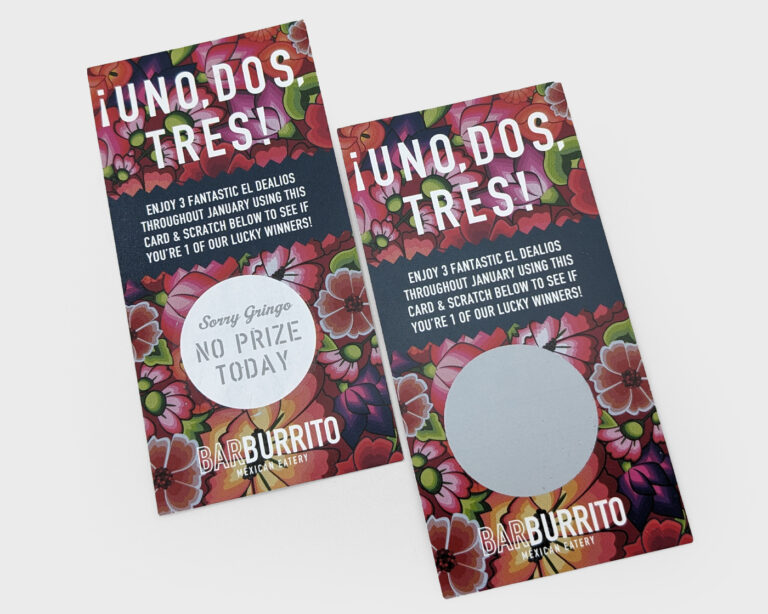 <a href='https://www.designprintdigital.com/portfolio/printed-scratch-cards-barburrito/'>Printed Scratch Cards for Restaurants</a>