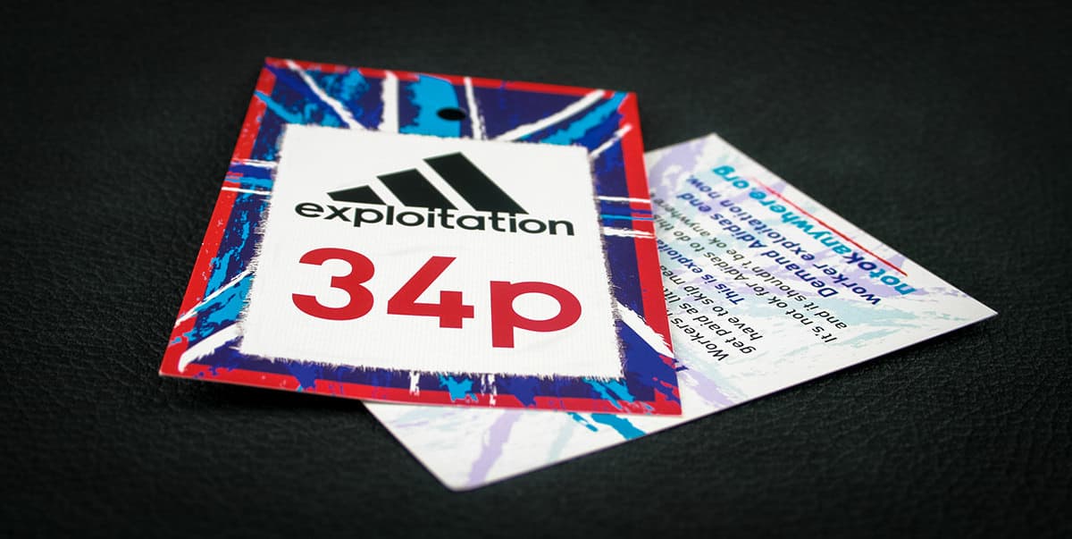 Clothing Tags with Drill Holes