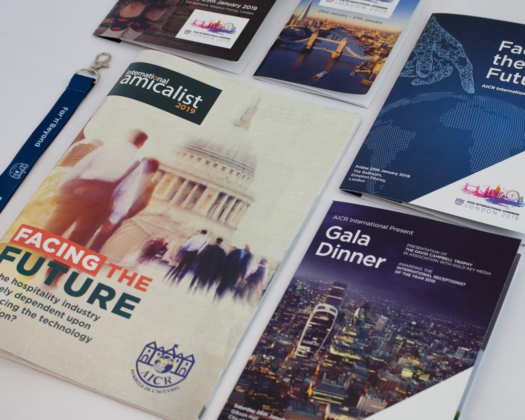 magazine printing and AICR printing
