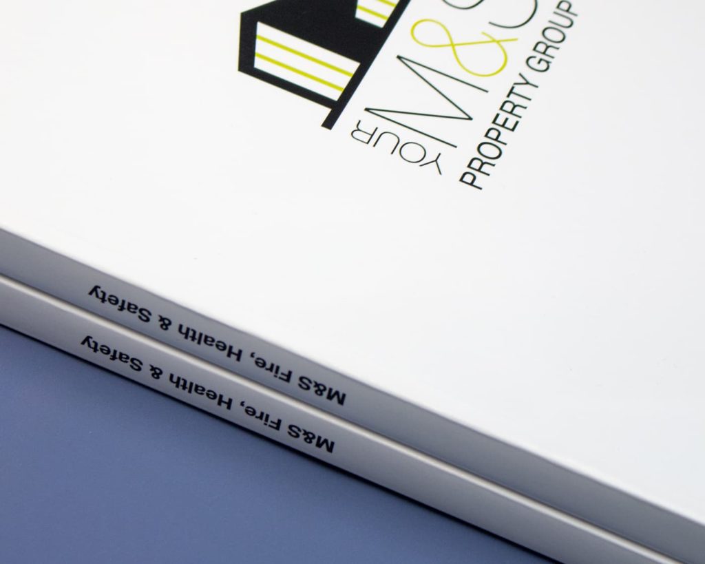 M&S Perfectly Bound Brochures
