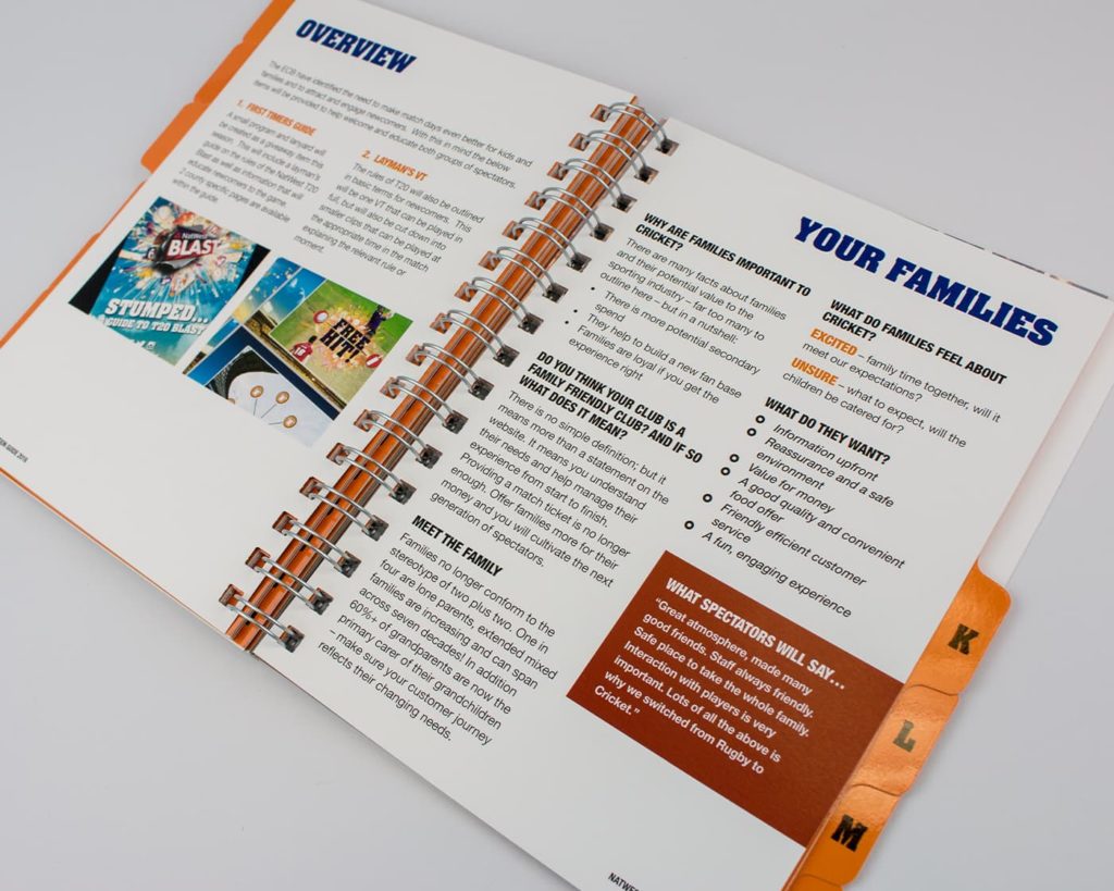 Wirobound Brochure Printing