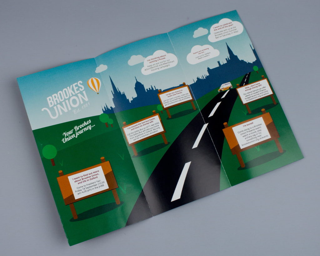 DL Folded Brochure Printing
