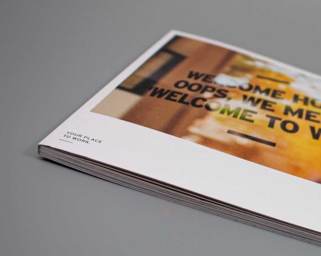 Perfect Bound Brochures printed