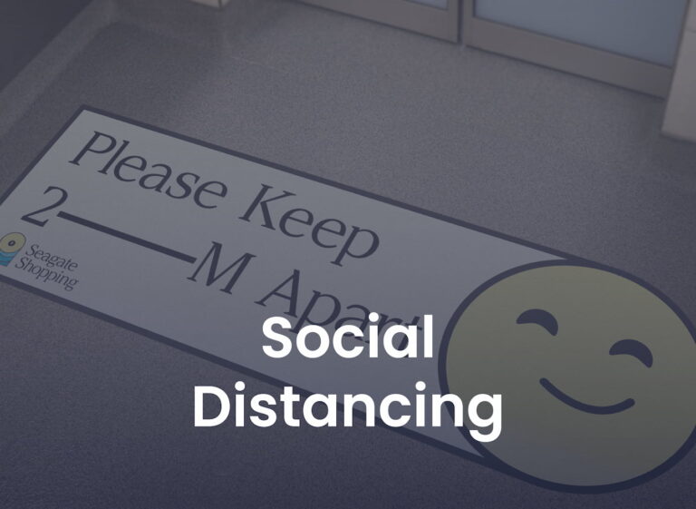 Social Distancing- print and design