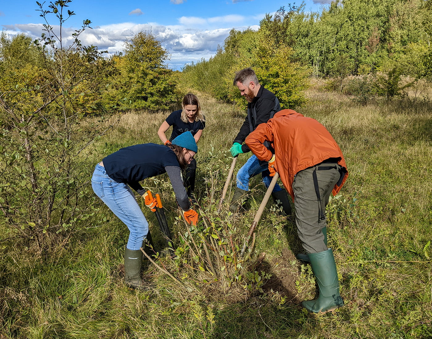 yorkshire wildlife trust action day with farnbeyond