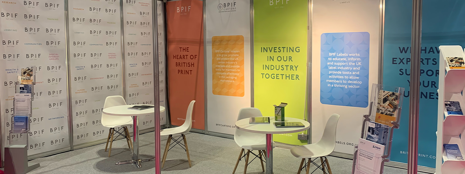 Shell Scheme Exhibition Board Printing | Portable & Seamless